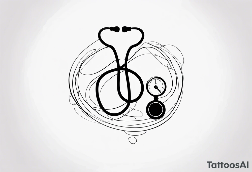 Stethoscope tattoo idea