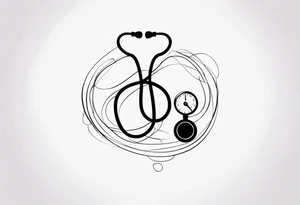 Stethoscope tattoo idea