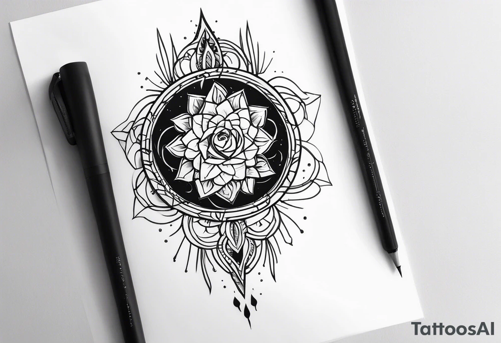 Reincarnation forearm tattoo tattoo idea