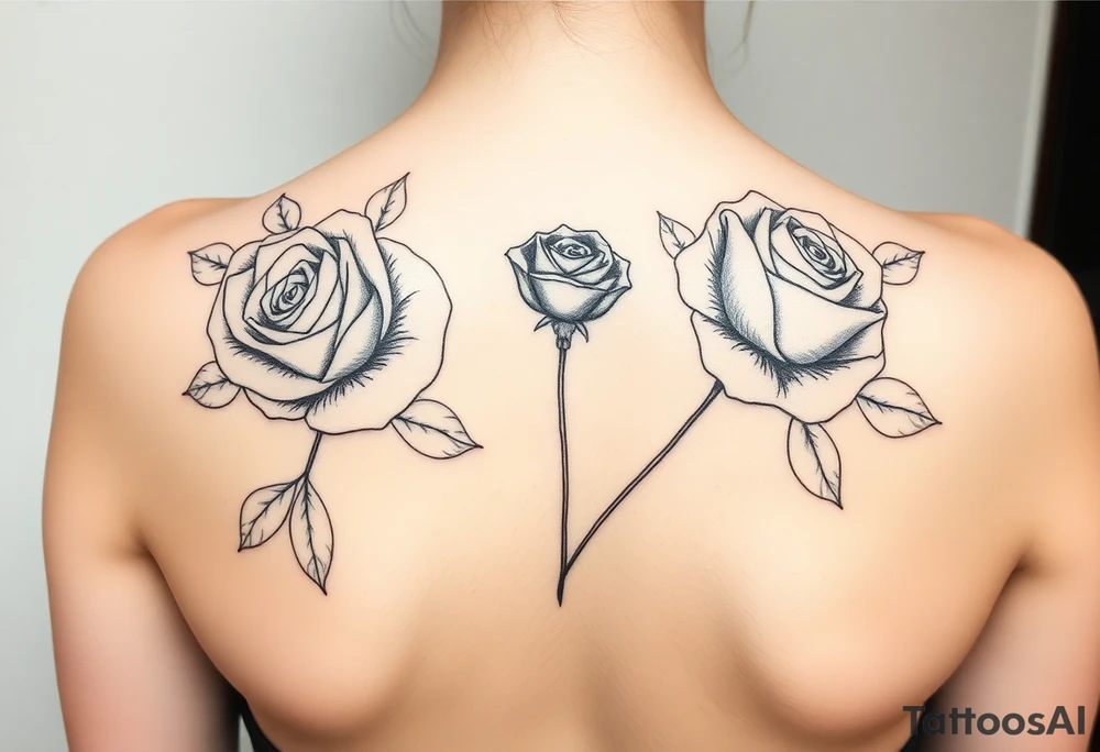 Roses tattoo idea