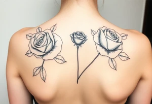 Roses tattoo idea