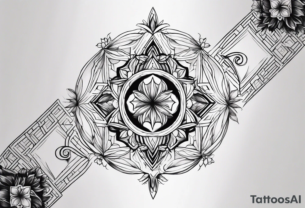 2x2 V O N, Armkette tattoo idea
