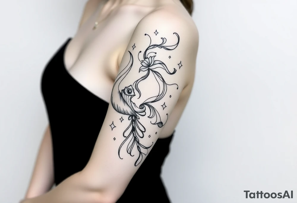 Ocean tattoo idea