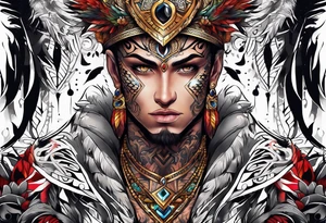 Body ripped skin tattoo tattoo idea