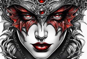Vampire tattoo design tattoo idea