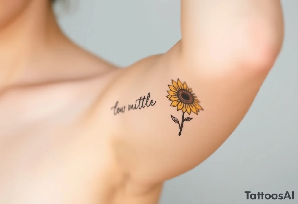 Quotes 
paint brush
Sunflower tattoo idea