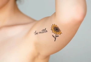 Quotes 
paint brush
Sunflower tattoo idea