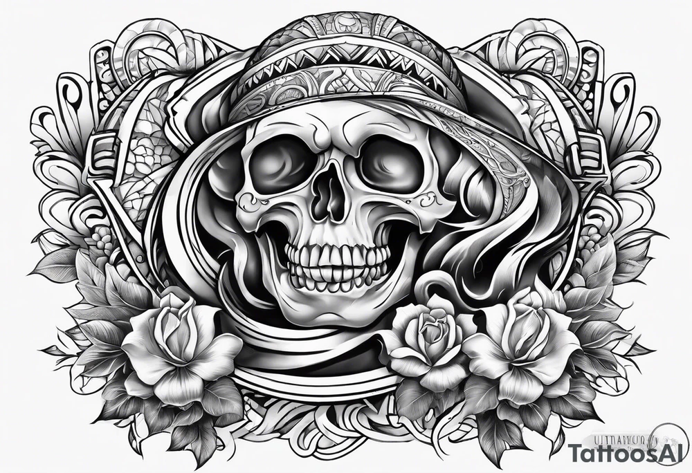 Granchio stile chicano tattoo idea