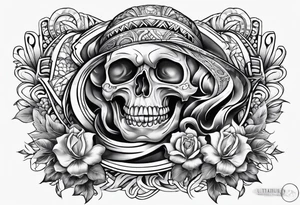 Granchio stile chicano tattoo idea
