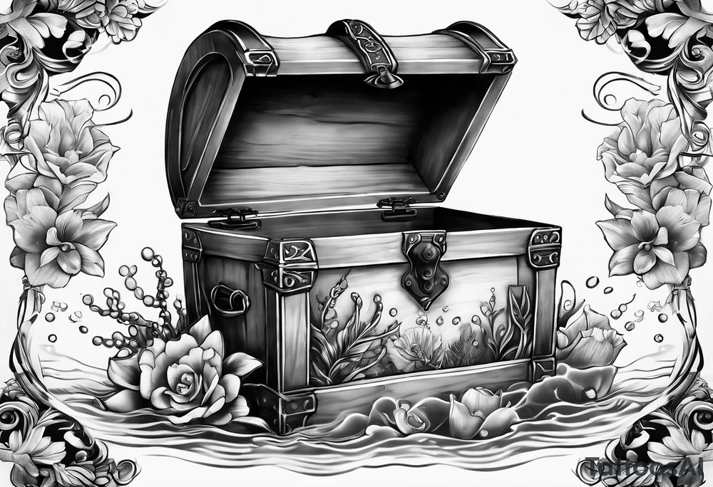 Full treasure chest
Feminine
Underwater tattoo idea