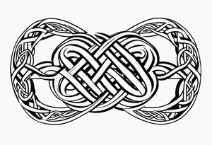 Celtic knot design. tattoo idea