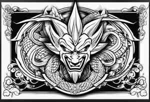 dragonball z tattoo idea