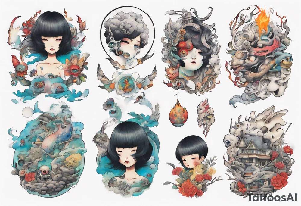 chihiro soot tattoo idea