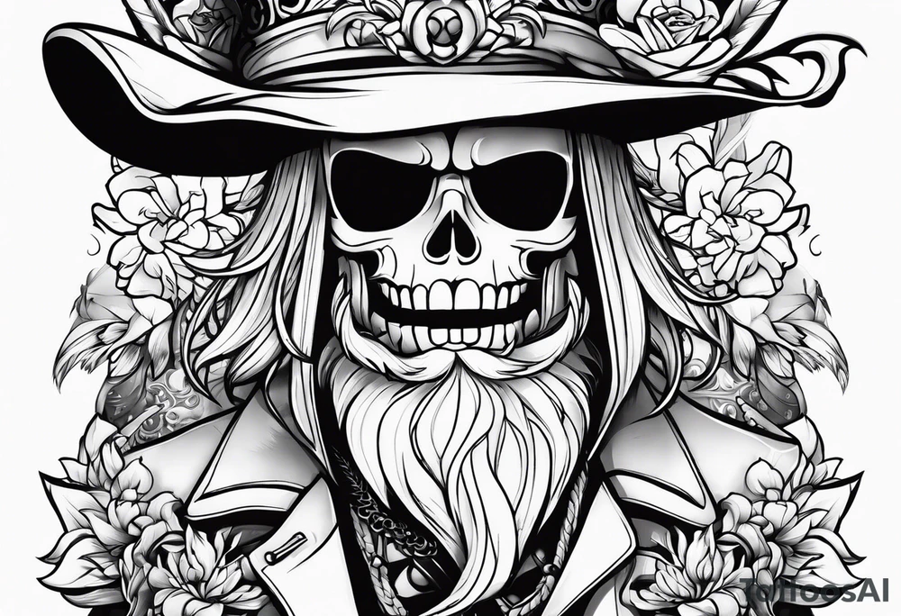 one piece tattoo idea