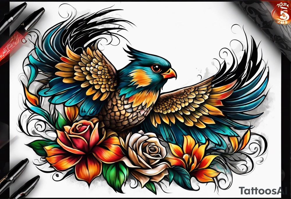 Full back tattoo idea