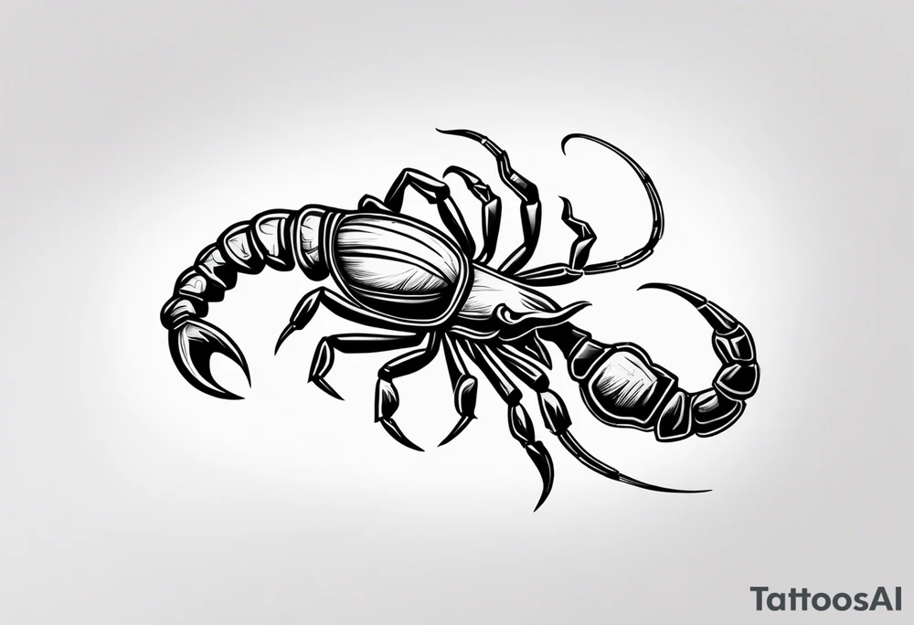 scorpion tattoo idea