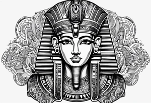 egypt gods tatto tattoo idea