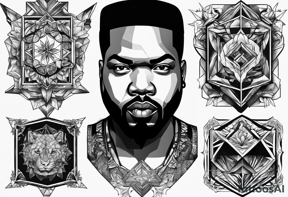 Ice Cube tattoo idea