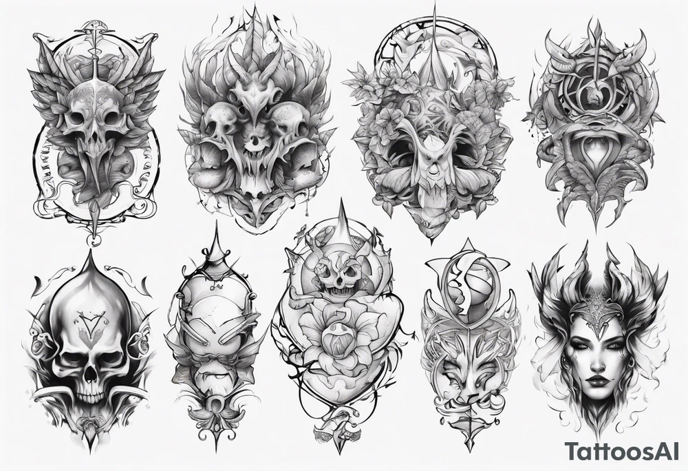 Fantasy tattoo idea
