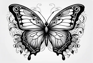 butterflies tattoo idea