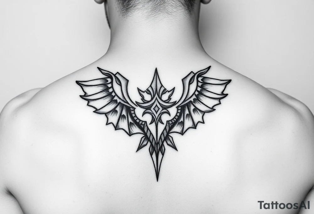 Make the ears longer tattoo idea