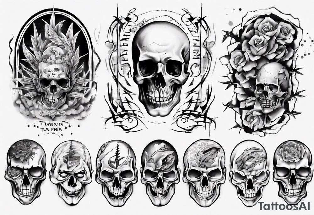 mental pain tattoo idea