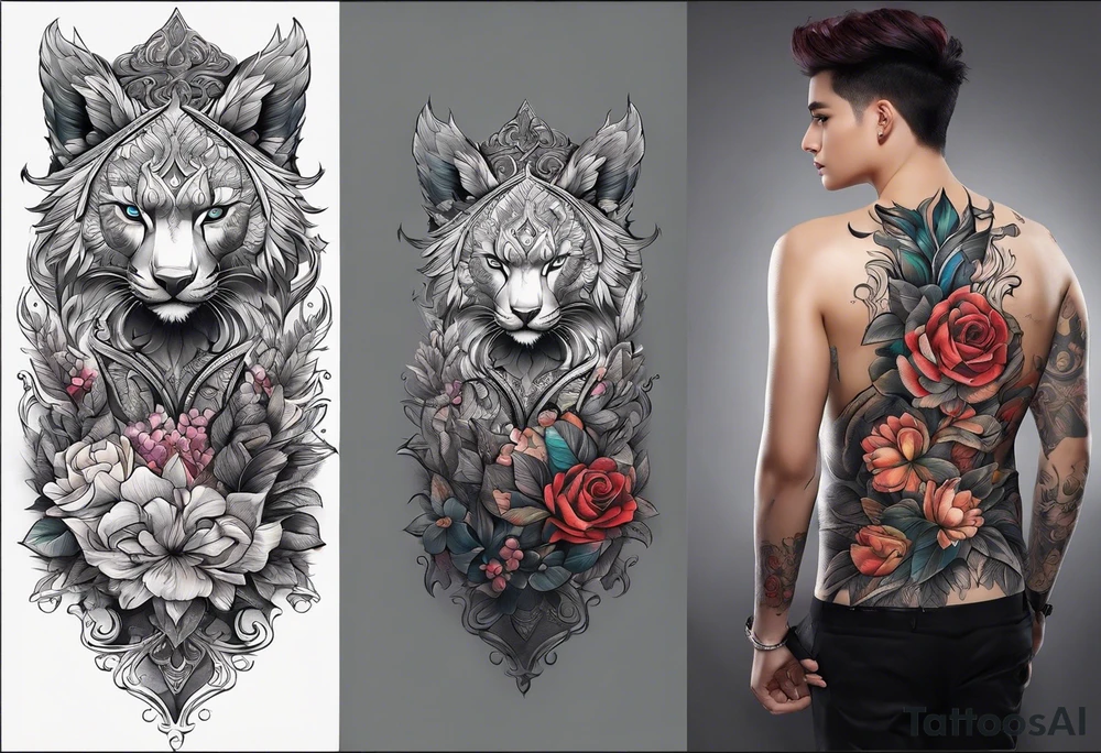 back tattoo covering the whole back design tattoo idea