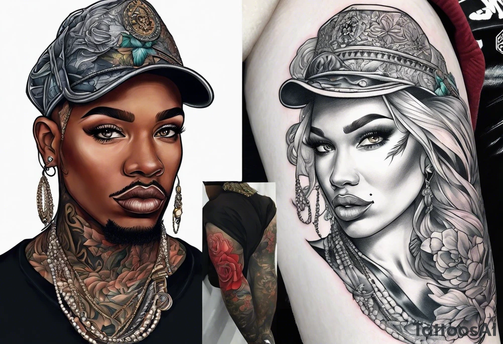 thug harriet tubbman tattoo idea