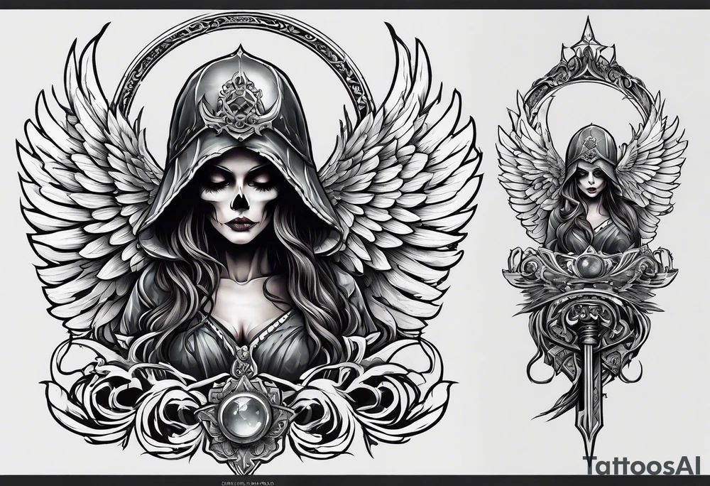 death angel tattoo idea
