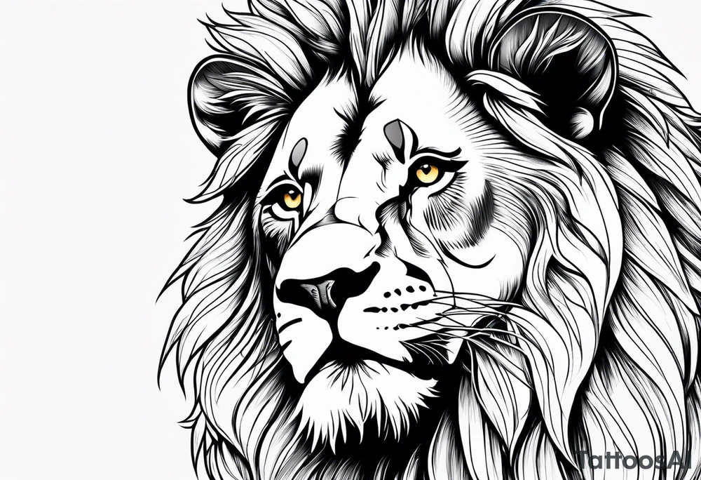 LION tattoo idea