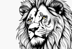 LION tattoo idea