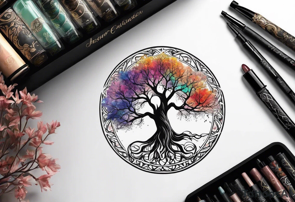 Tree of life tattoo idea