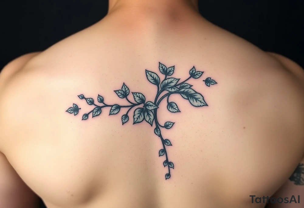 Ivy arms flora arms tattoo idea