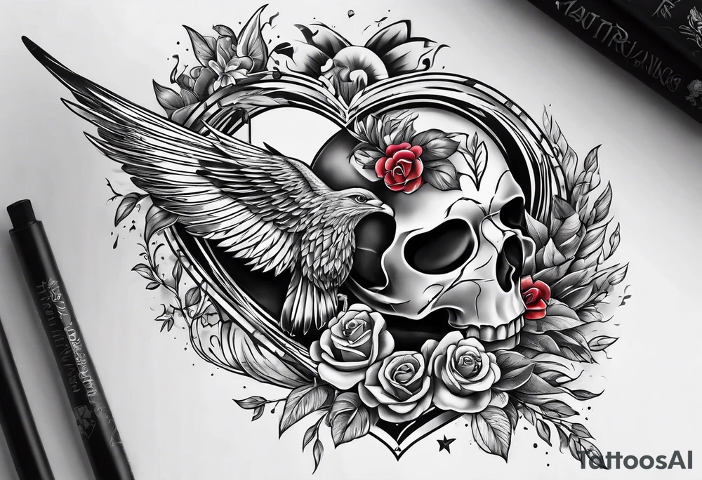 wishing only wounds the heart tattoo idea