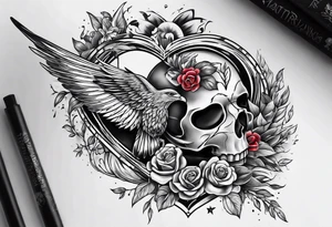 wishing only wounds the heart tattoo idea