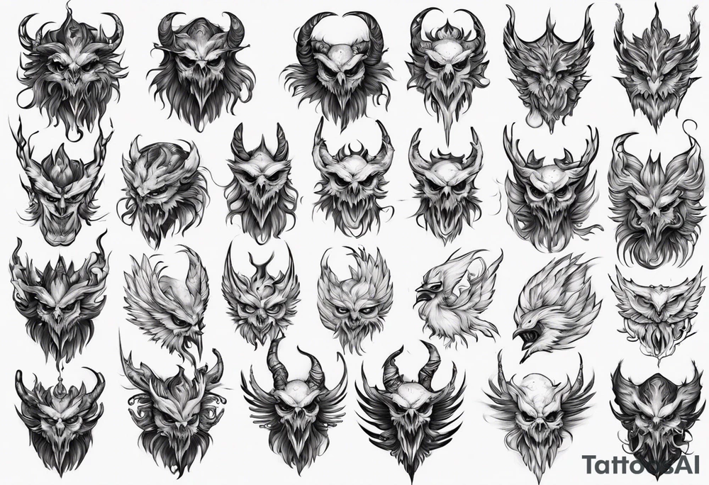 The Demon Stolas. tattoo idea