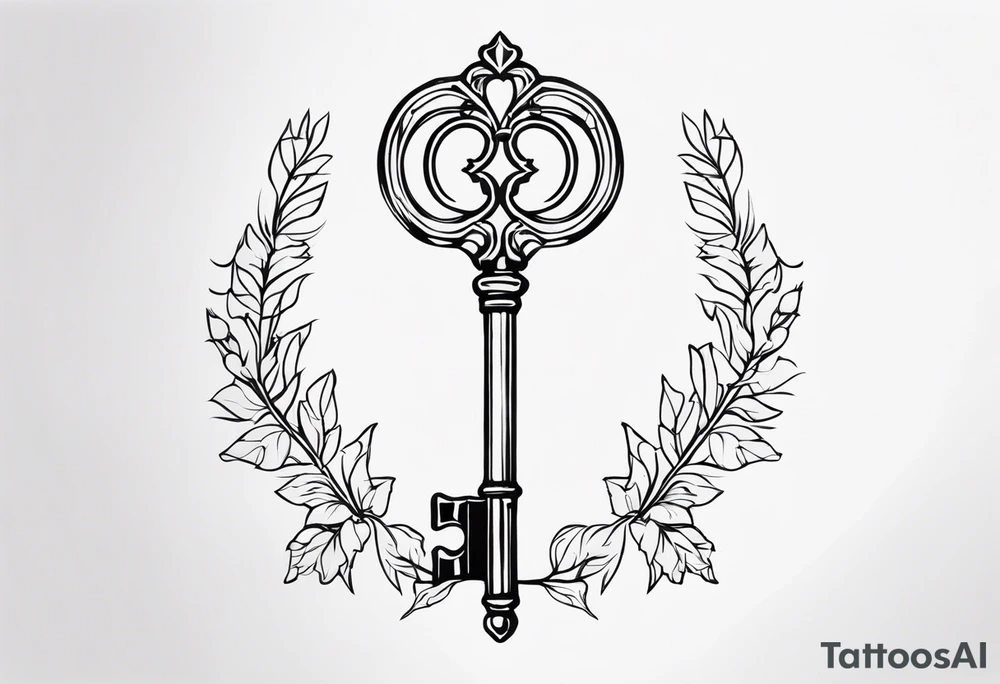 Skeleton Key tattoo idea