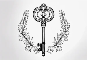 Skeleton Key tattoo idea
