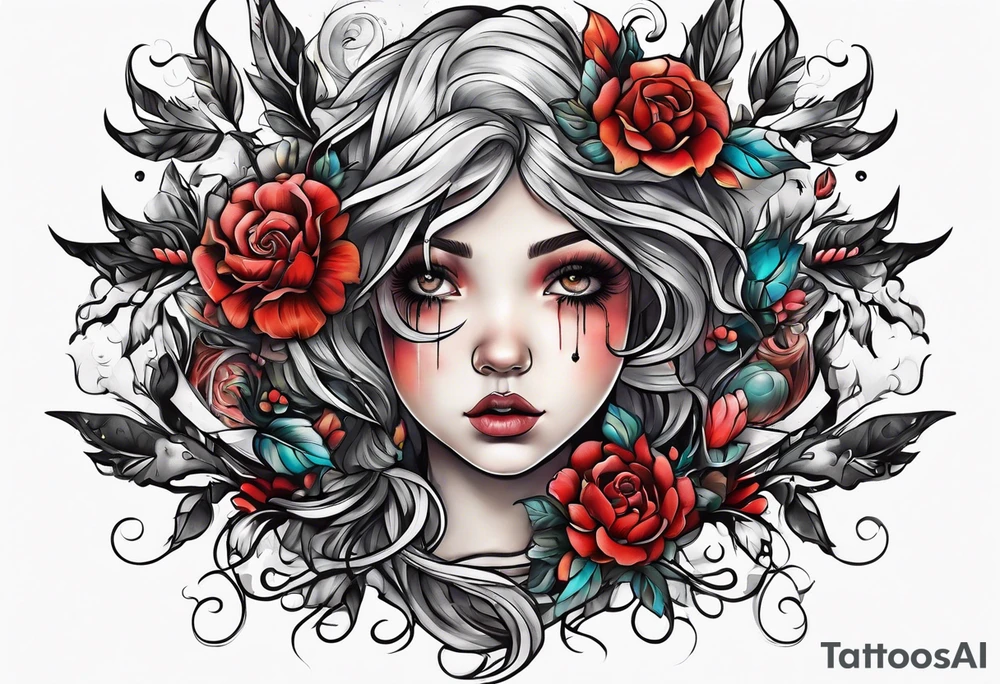Childhood trauma tattoo idea