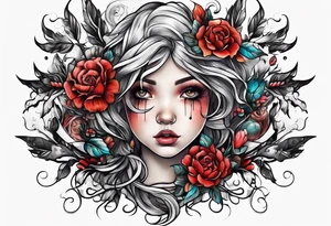 Childhood trauma tattoo idea