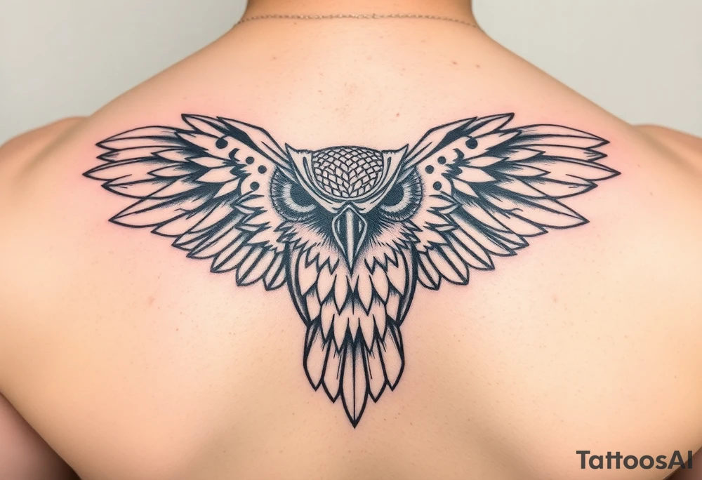Owl tattoo idea