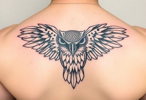 Owl tattoo idea