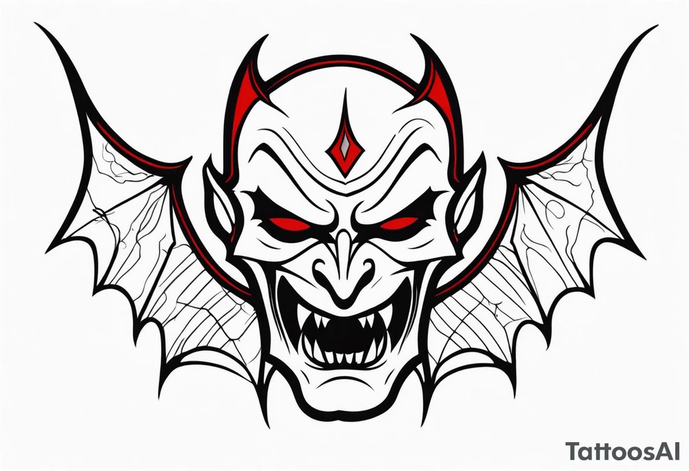 Vampire tattoo design tattoo idea