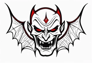 Vampire tattoo design tattoo idea