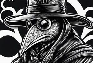 plague doctor tattoo idea