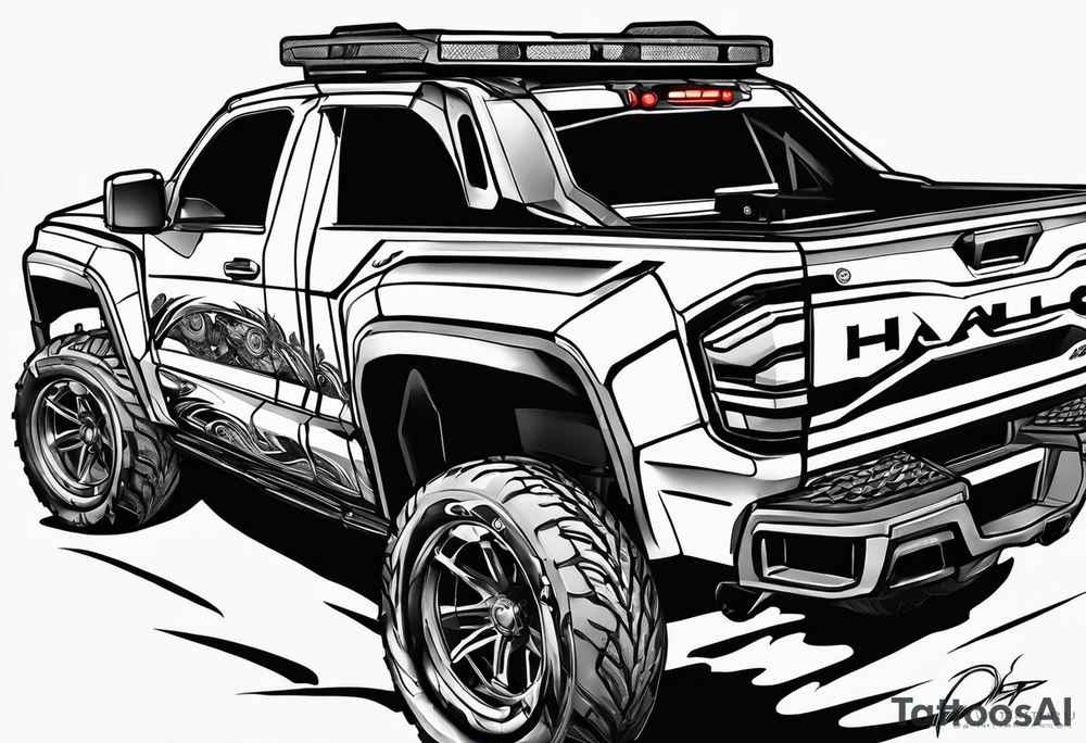halo 3 ghost vehicle tattoo idea