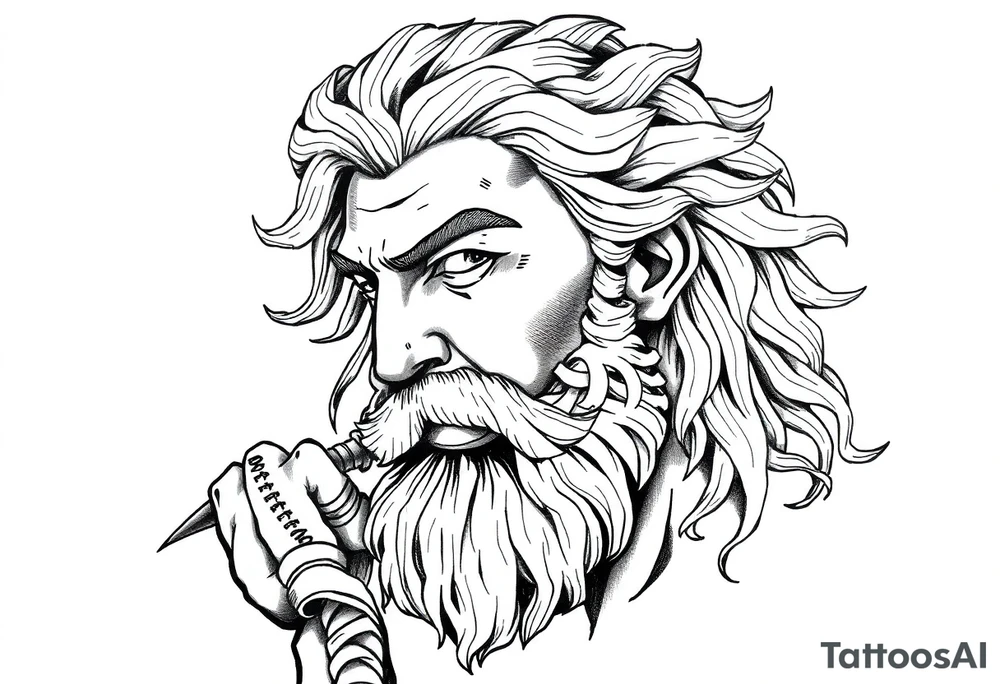 greek god tattoo idea