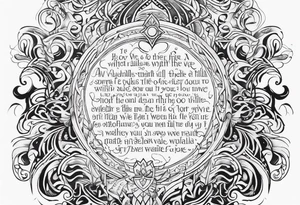 VALHALLA prayer poem tattoo idea