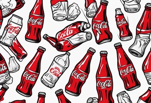 coca cola tattoo idea
