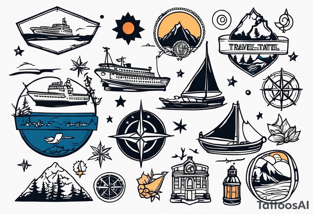 Travel tattoo idea